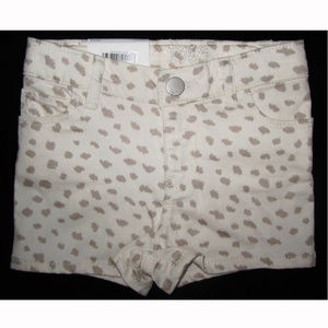 Baby Gap  NWT Animal Print 1969 Shortie Denim Shorts 5 Years